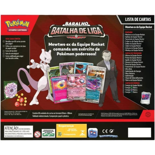 Box Mega Mewtwo ex da Equipe Rocket