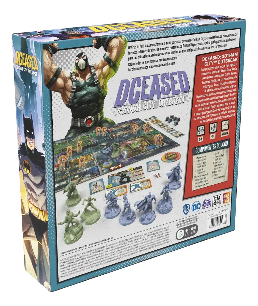 DCeased: Gotham City Outbreak - Um Jogo Zombicide