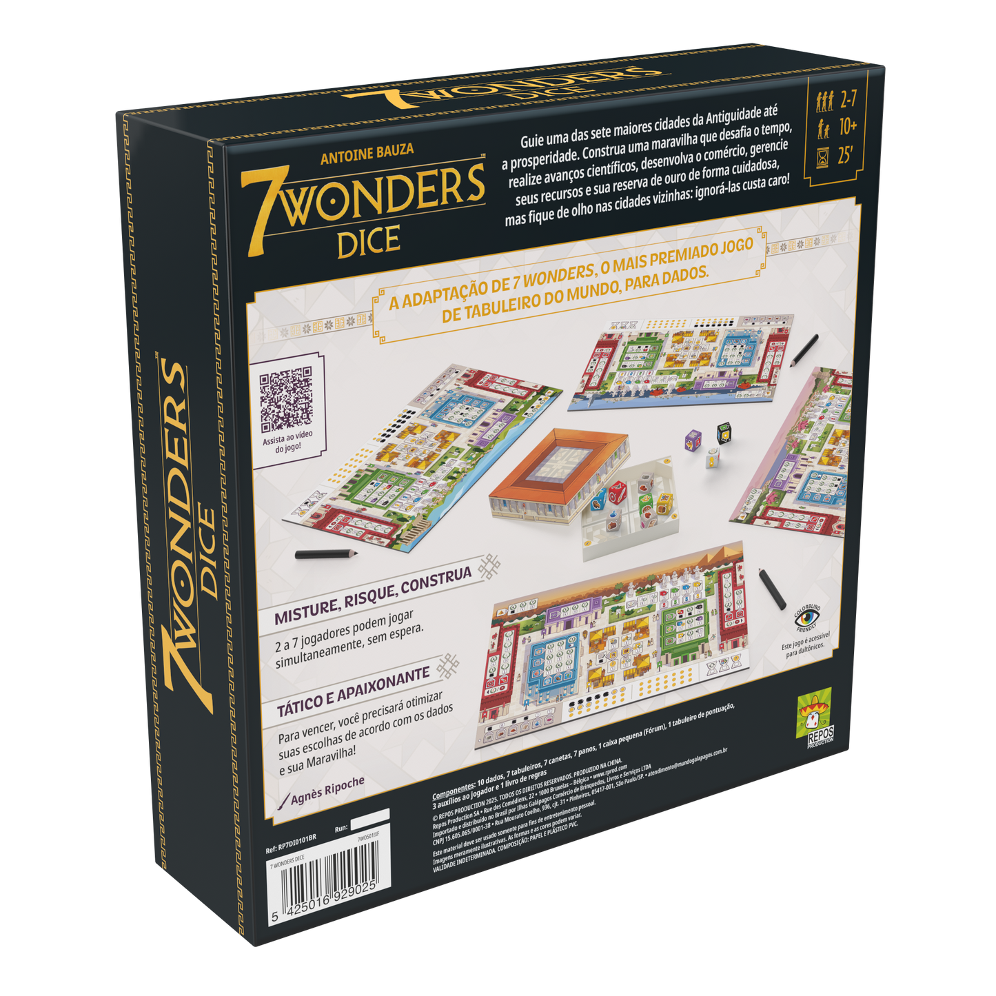 7 Wonders Dice