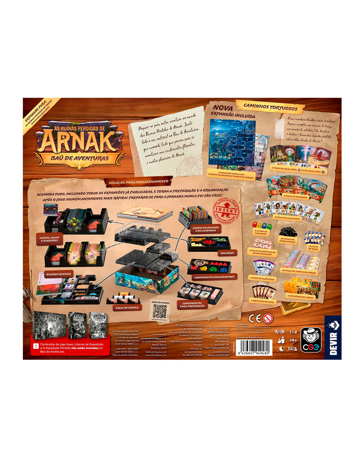 As Ruínas Perdidas de Arnak - Expansão: Baú de Aventuras