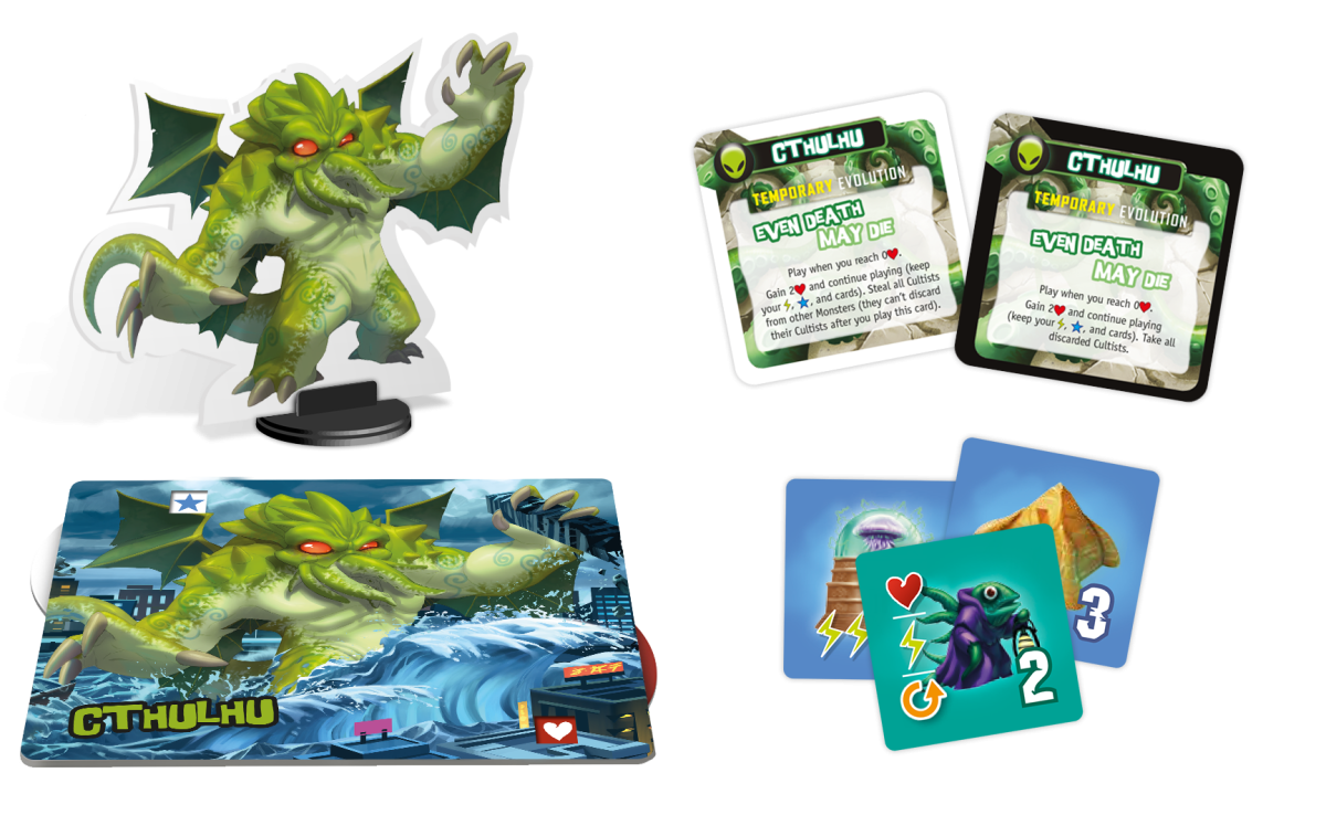 King of Tokyo Monster Pack: Cthulhu Expansão