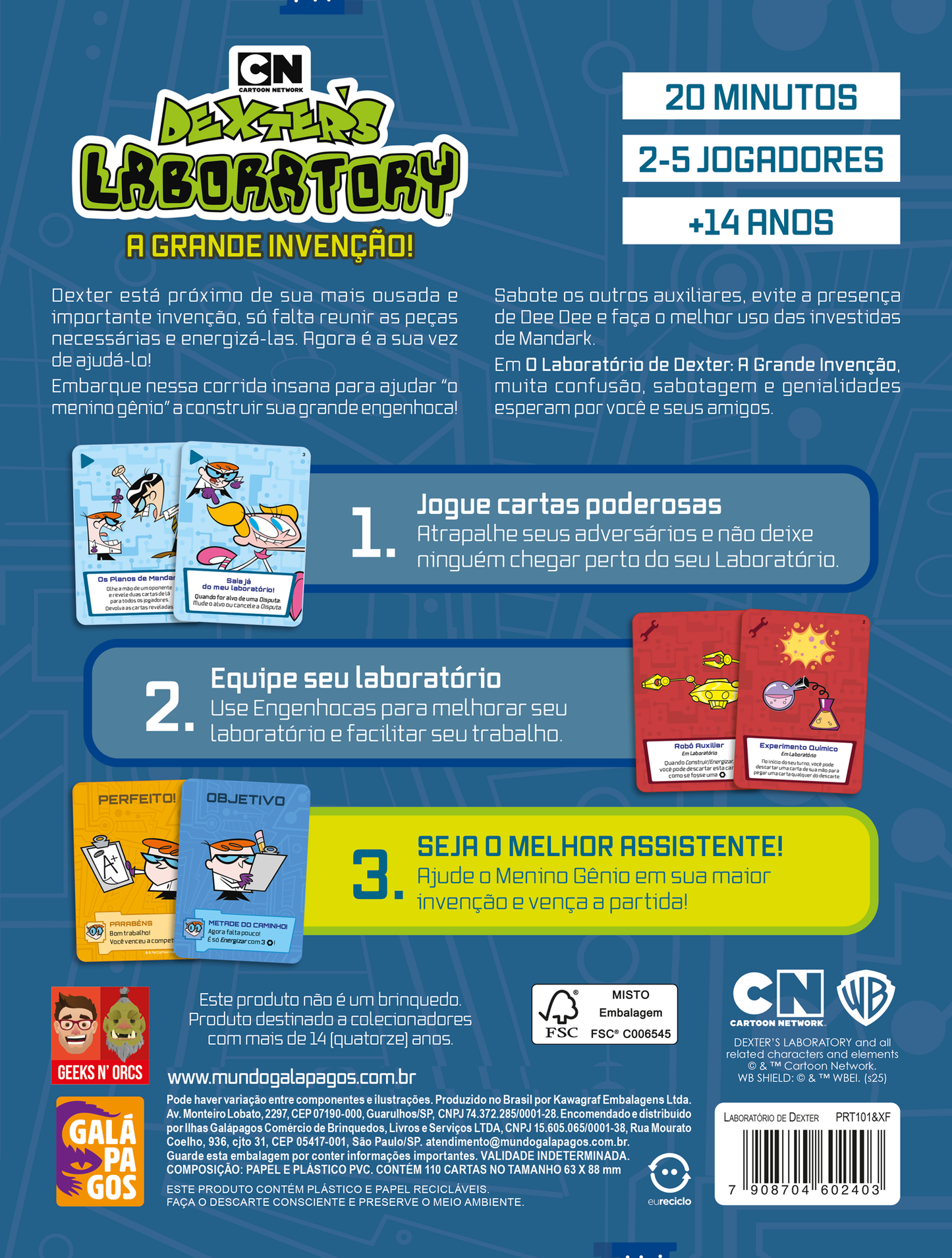 Laboratório de Dexter - Um jogo Piratas!