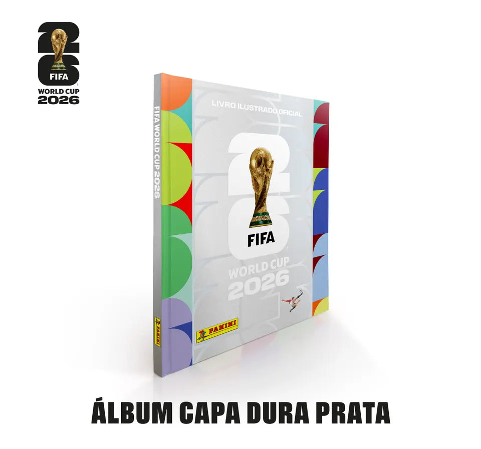 Álbum Capa Dura PRATA - Copa do Mundo 2026