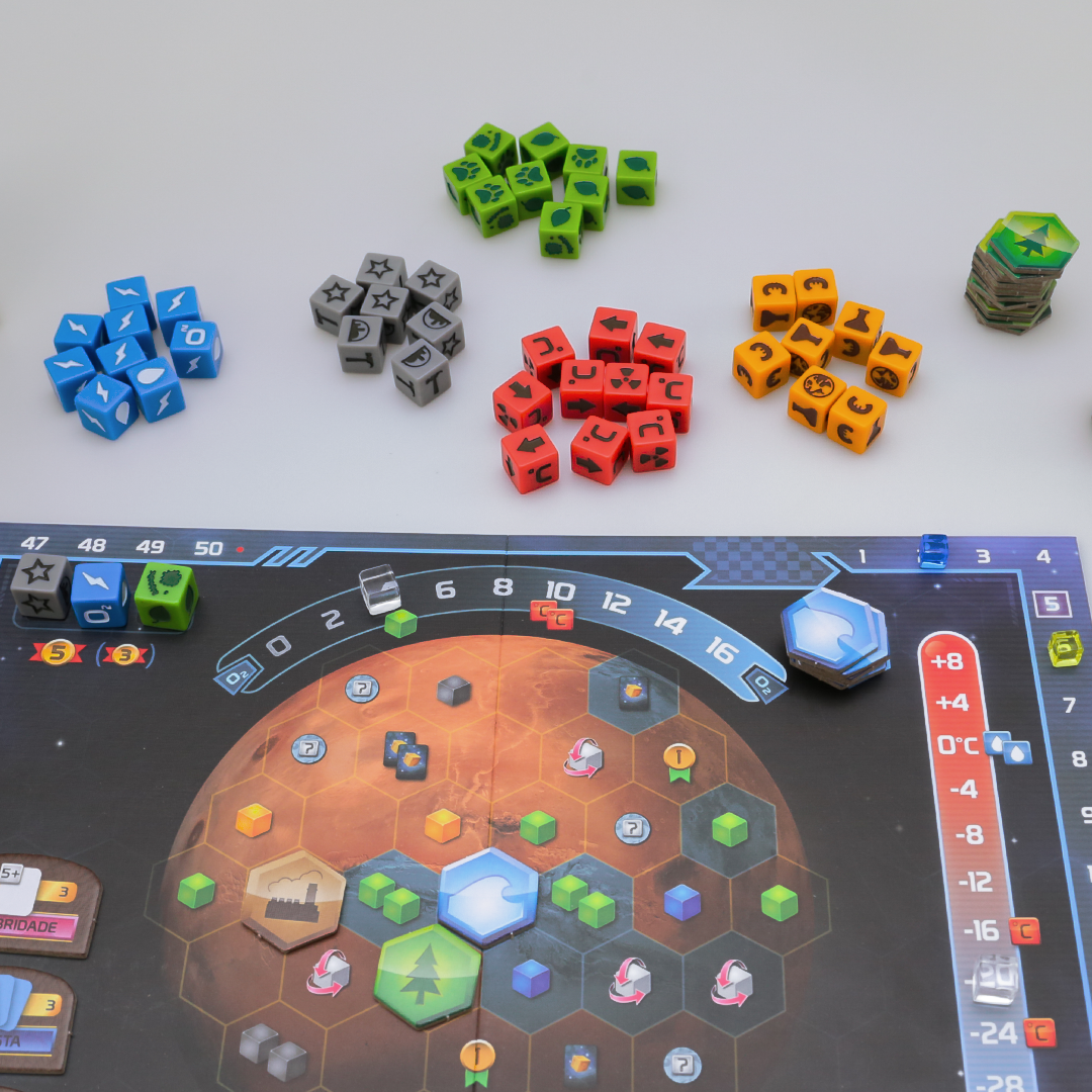 Terraforming Mars: o Jogo de Dados