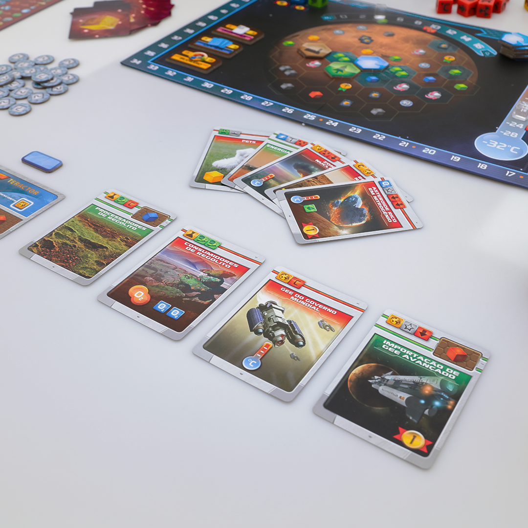 Terraforming Mars: o Jogo de Dados