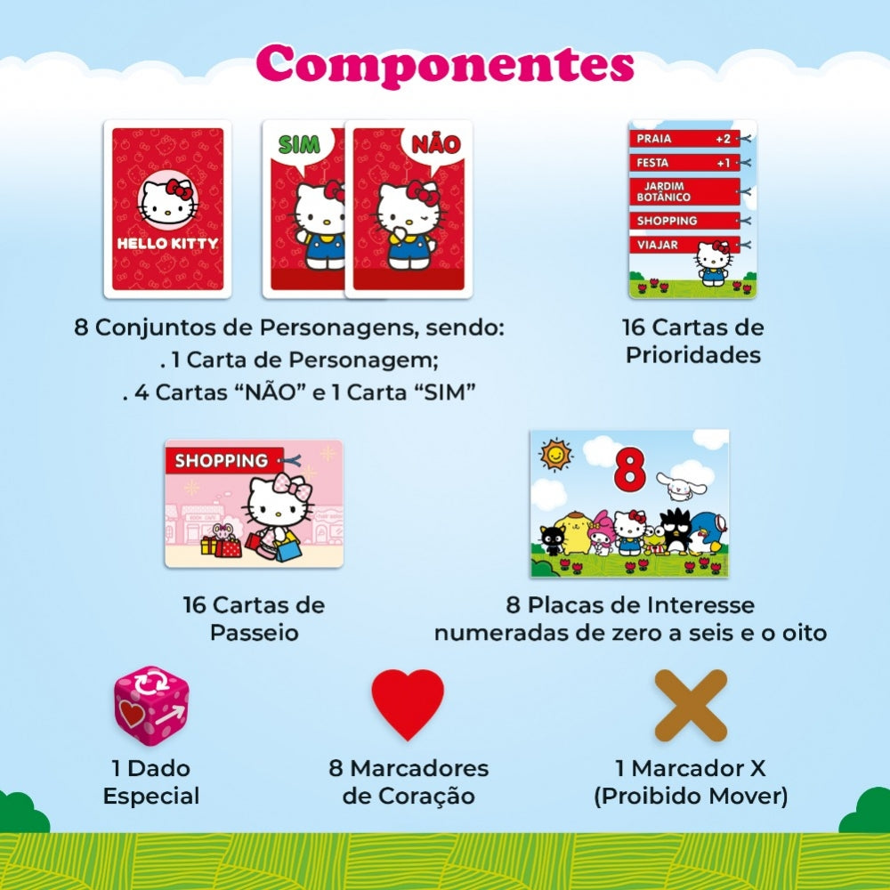 Hello Kitty & Amigos: Um dia para relaxar