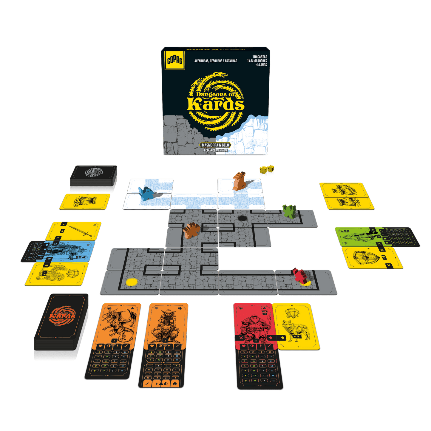Dungeon of Kards: Masmorra & Gelo