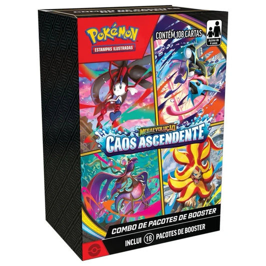 Combo de Booster Pokémon - Caos Ascendente