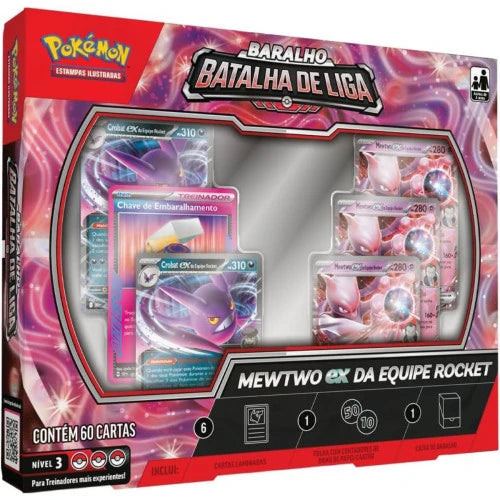 Box Mega Mewtwo ex da Equipe Rocket