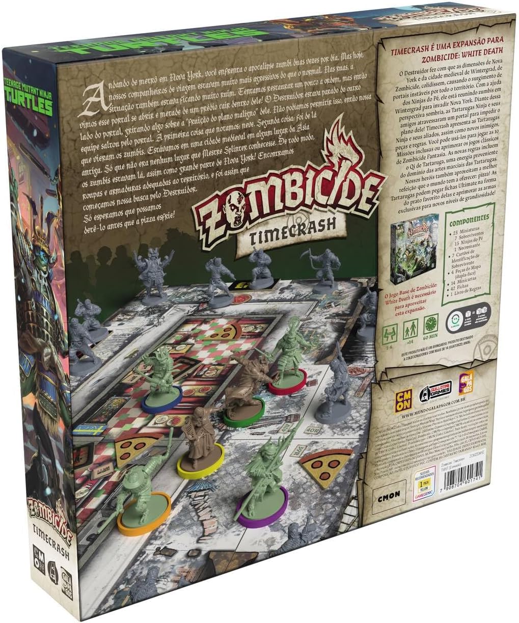 Zombicide: White Death - Teenage Mutant Ninja Turtles (Expansão)