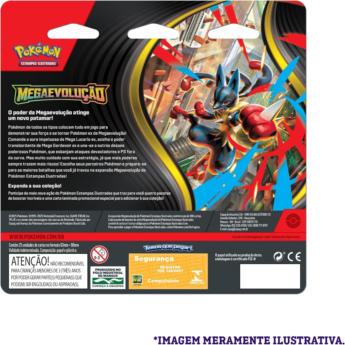 Pacote de Booster - Blister Quadrúplo MegaExpansão ME01 Golduck