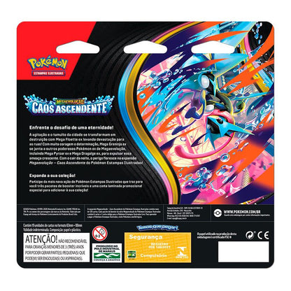 Pacote de booster - Megaevolução - Caos Ascendente