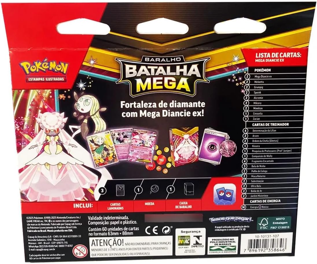 Baralho de Batalha Mega Diancie ex