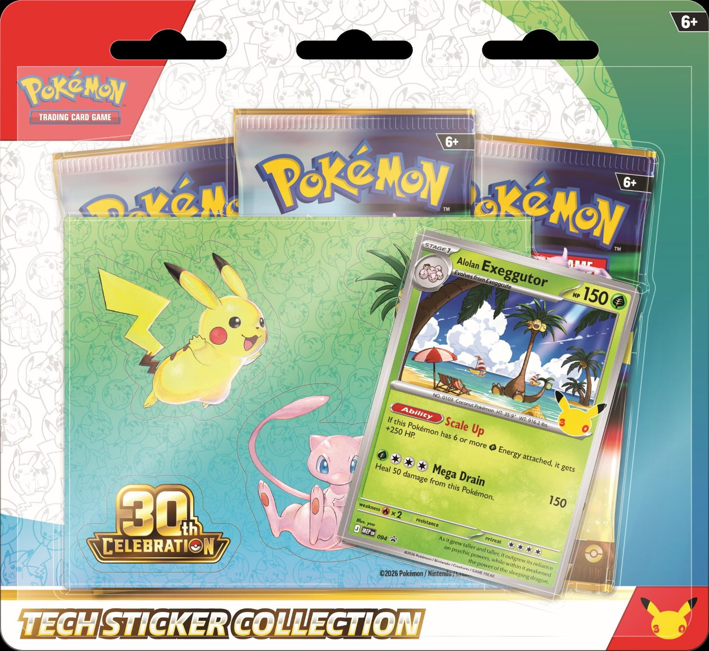 Pokémon 30th Celebration - Inglês