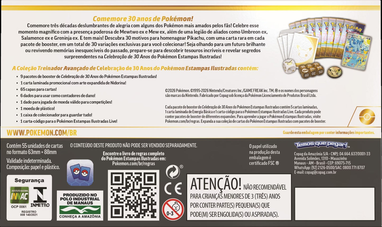Pokémon 30 anos - Português