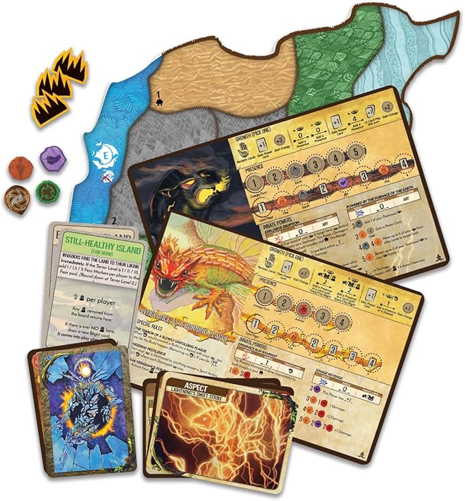 Spirit Island: Terra Acidentada Expansão