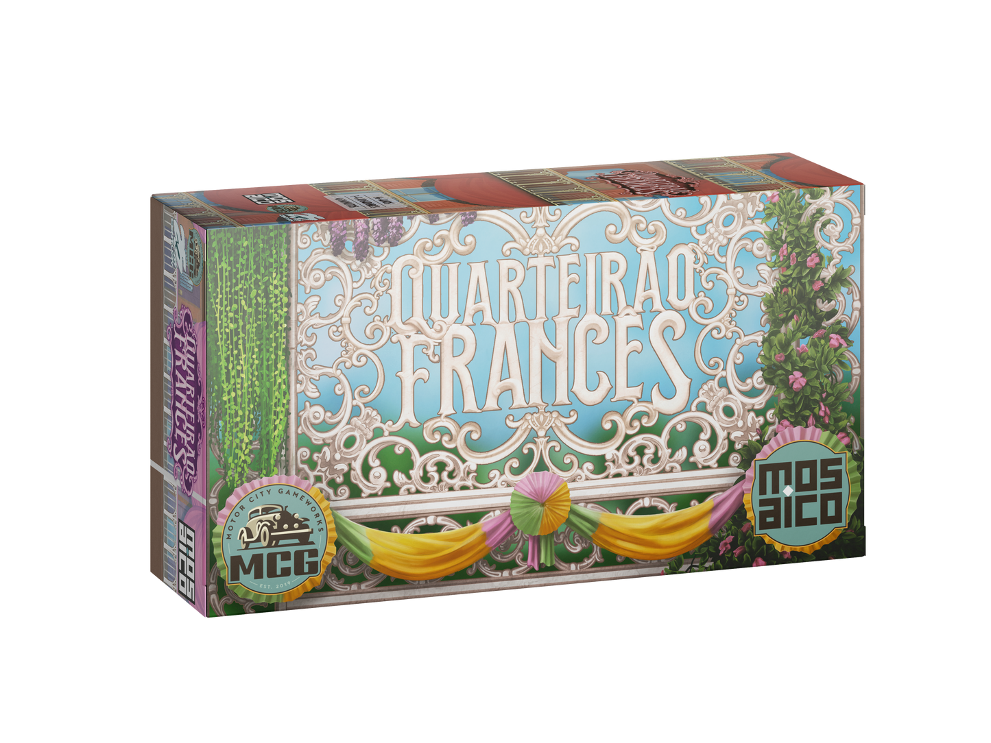 [PV] Três Irmãs + Cidade Motor + Quarteirão Francês - Combo Roll & Write Mosaico