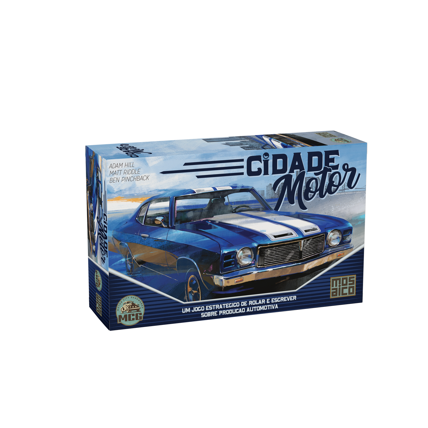 [PV] Três Irmãs + Cidade Motor + Quarteirão Francês - Combo Roll & Write Mosaico