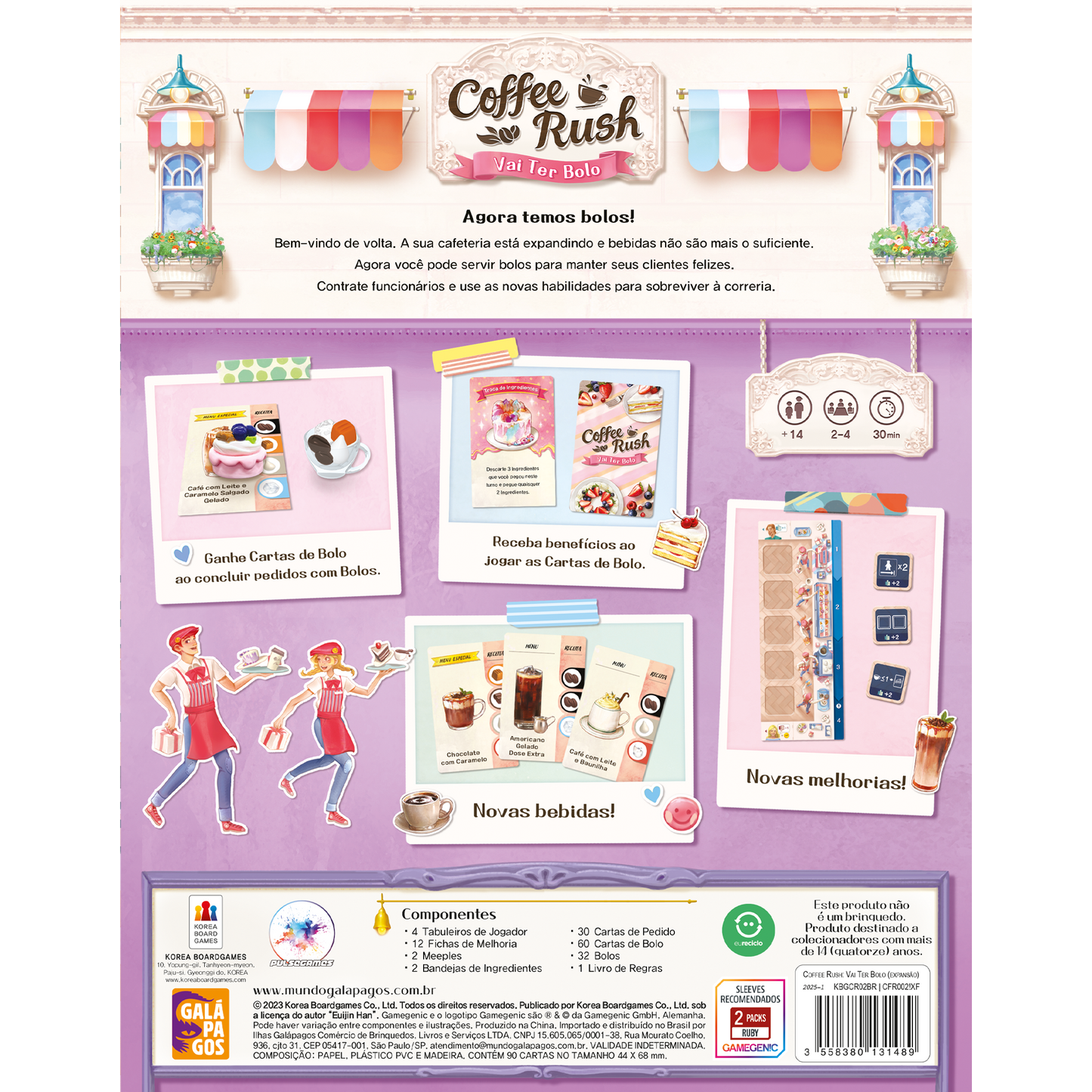 Coffee Rush: Vai ter Bolo