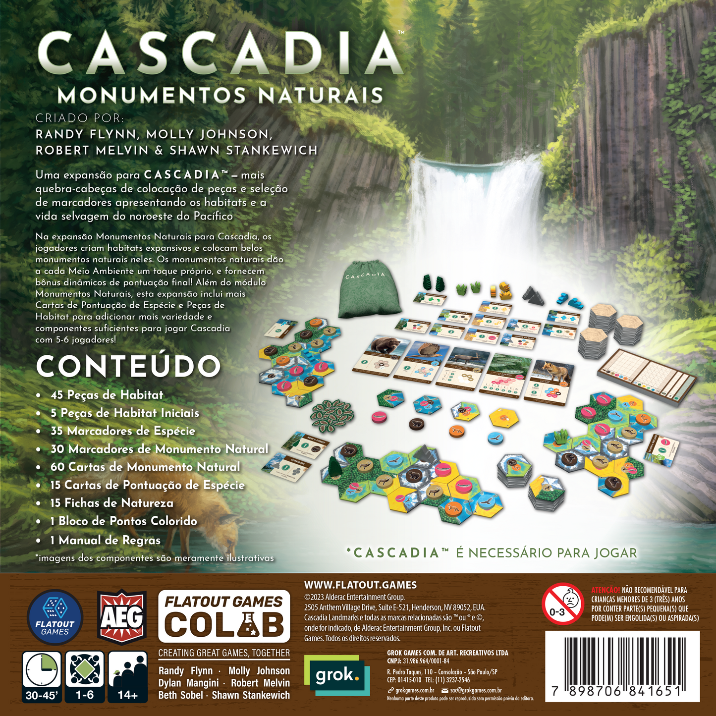 Cascadia Monumentos Naturais (expansão)