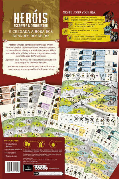 Heróis: Escrever & Conquistar