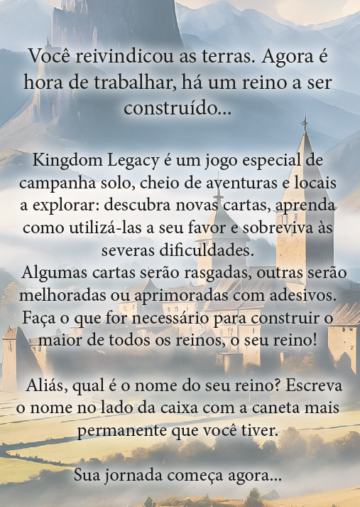 Kingdom Legacy - Reino Feudal