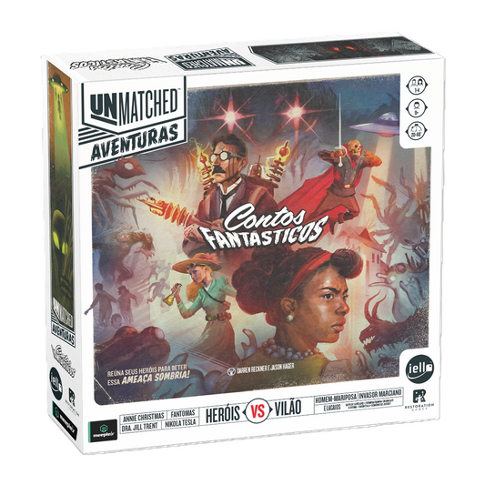 Unmatched Aventuras: Contos Fantásticos + Cartas Foil