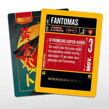 Unmatched Aventuras: Contos Fantásticos + Cartas Foil