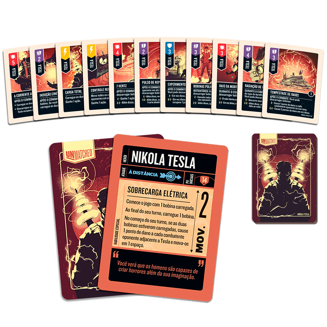Unmatched Aventuras: Contos Fantásticos + Cartas Foil