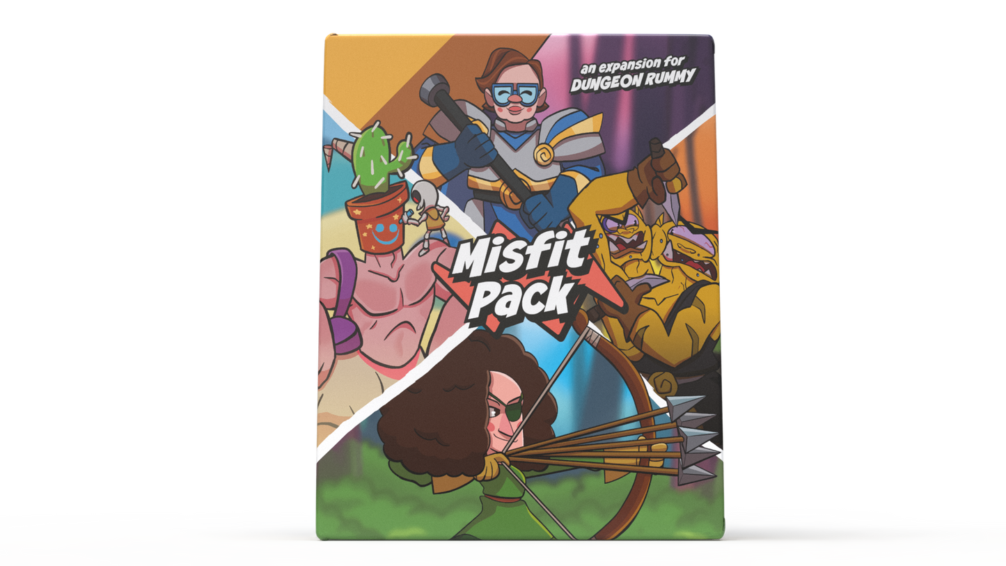 Dungeon Rummy: Misfits Pack Expansão