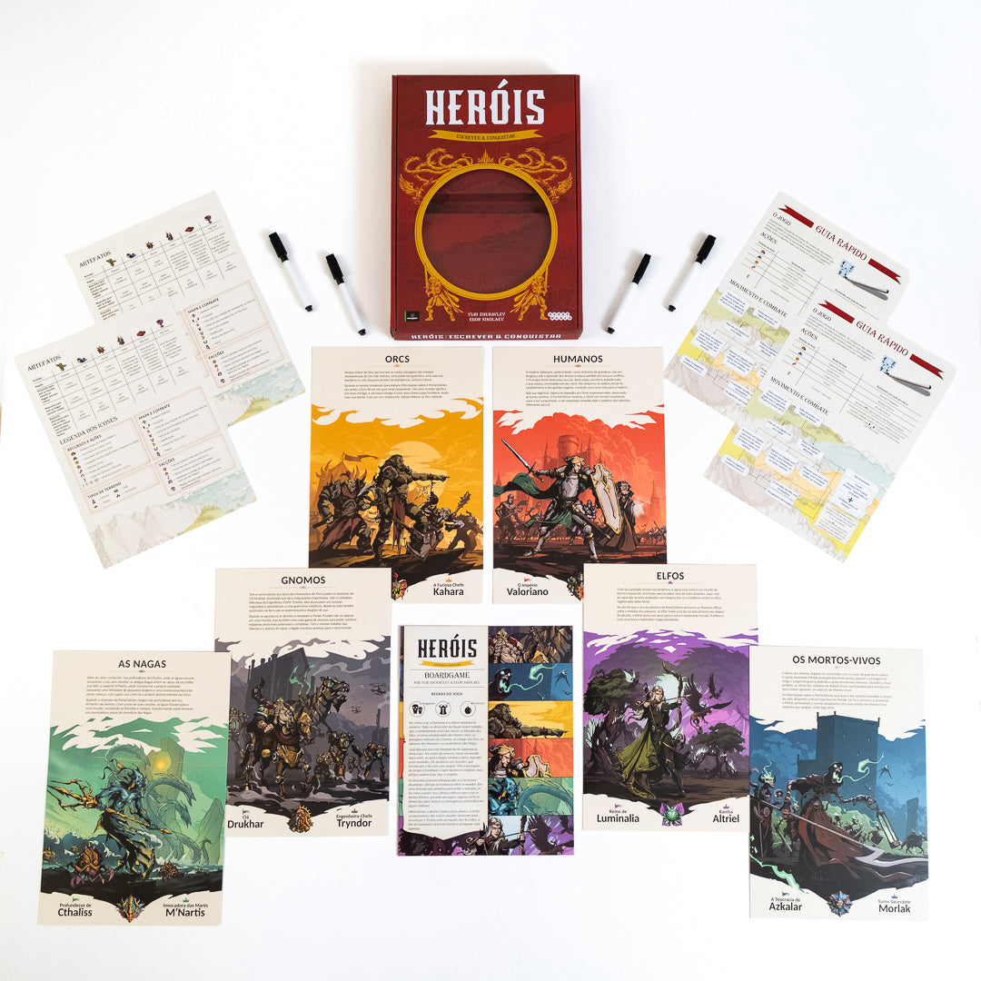 Heróis: Escrever & Conquistar