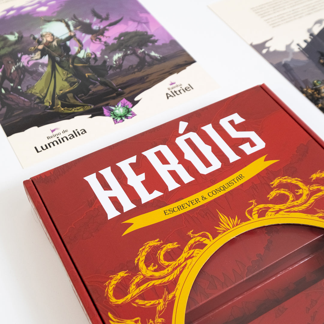 Heróis: Escrever & Conquistar
