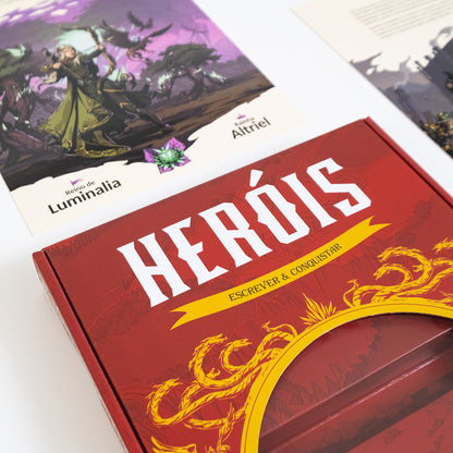 Heróis: Escrever & Conquistar