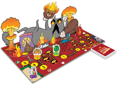 Exploding Kittens: O Jogo de Tabuleiro