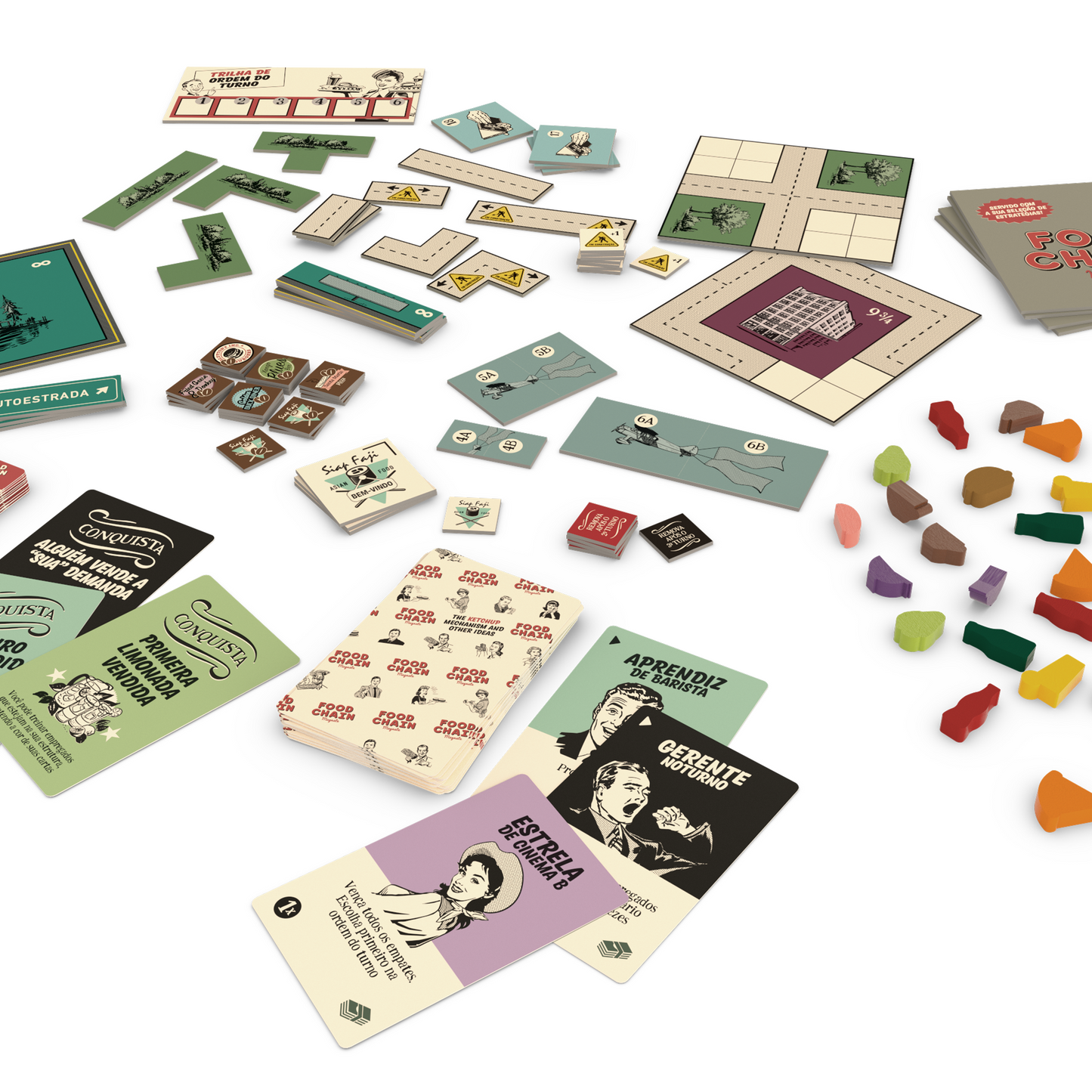 Food Chain Magnate: The Ketchup Mechanism & Other Ideas Expansão