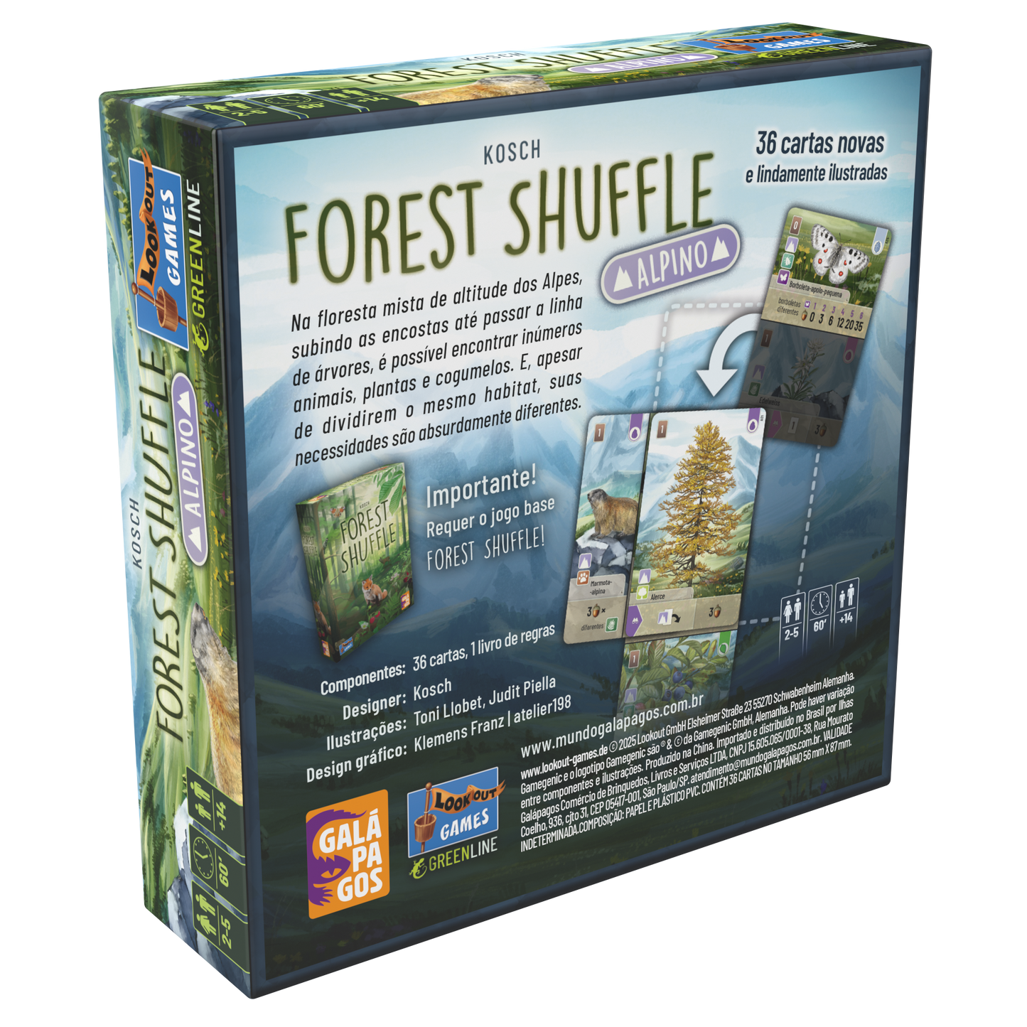 Forest Shuffle: Alpino Expansão