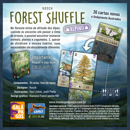 Forest Shuffle: Alpino Expansão