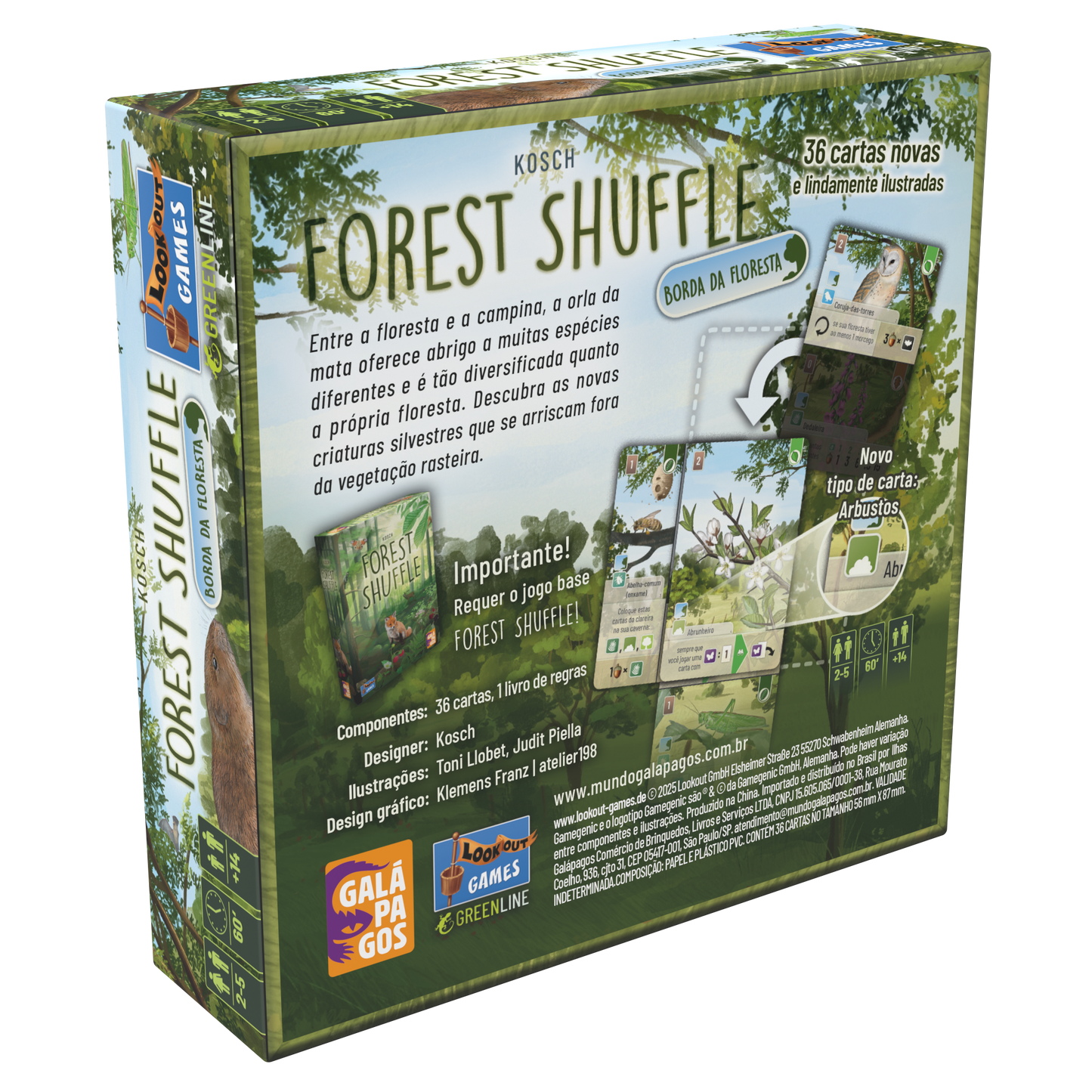 Forest Shuffle: Borda da Floresta Expansão