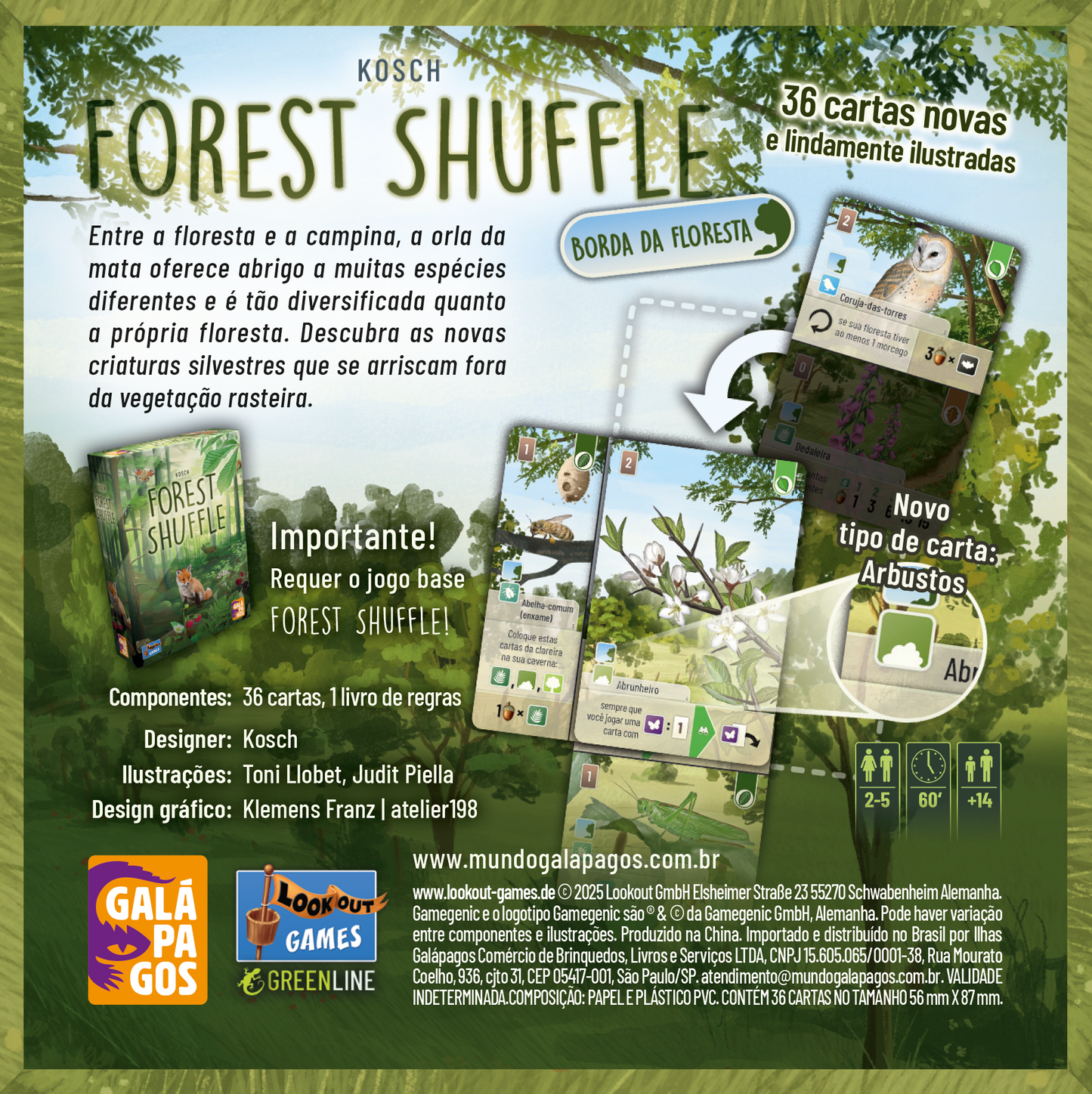 Forest Shuffle: Borda da Floresta Expansão