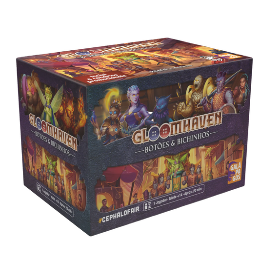 Gloomhaven Botões e Bichinhos