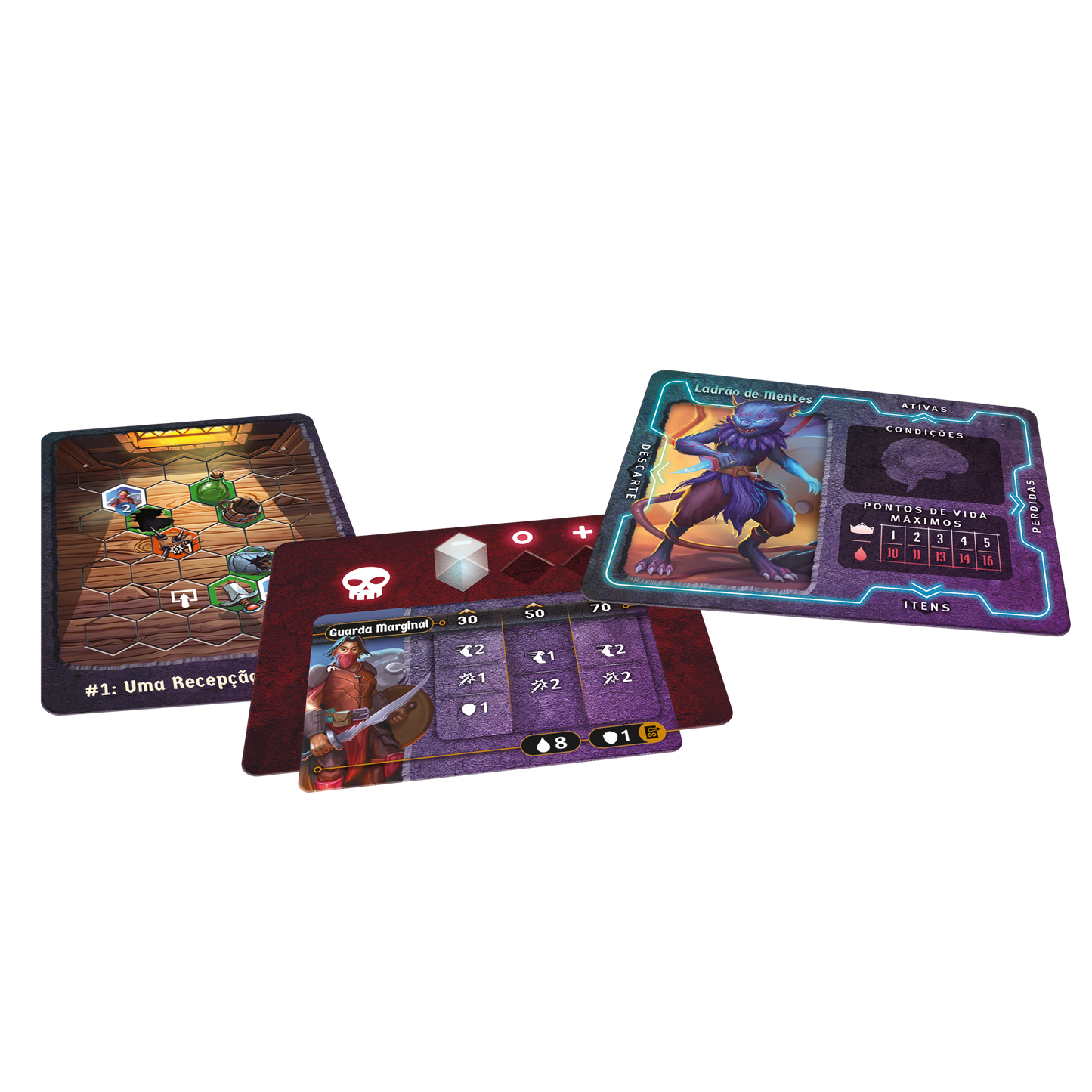 Gloomhaven Botões e Bichinhos