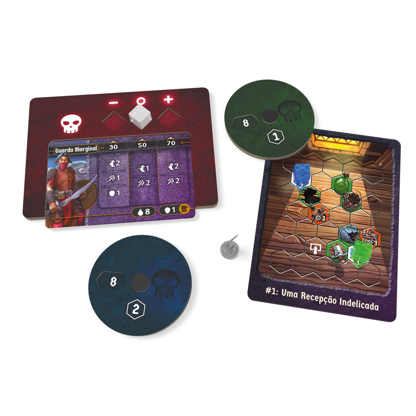 Gloomhaven Botões e Bichinhos