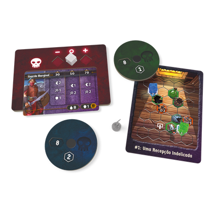 Gloomhaven Botões e Bichinhos