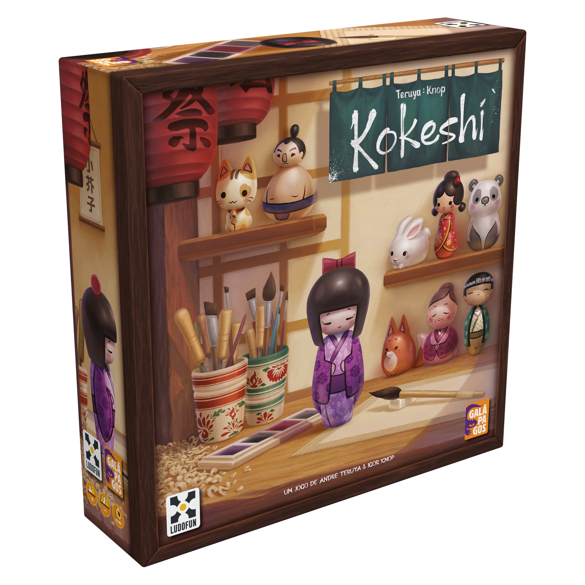 Kokeshi – Quadrado ao Cubo