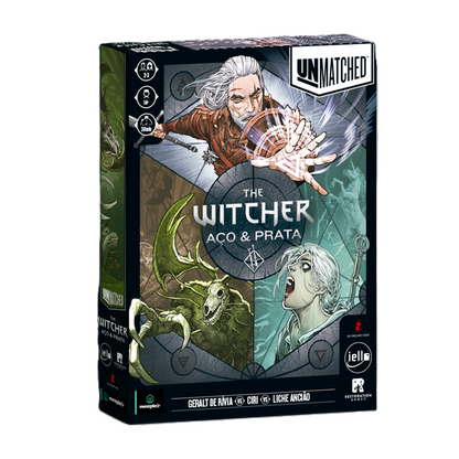 [PROMO] Unmatched: The Witcher - Aço e Prata