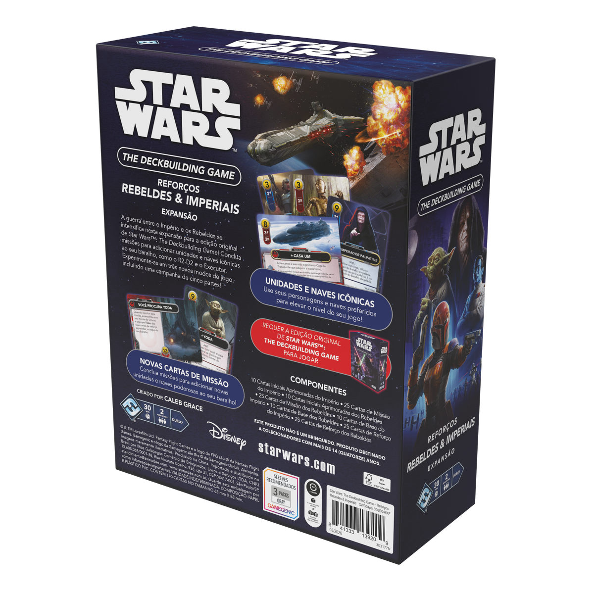 Star Wars: The Deckbuilding Game – Reforços Rebeldes e Imperiais (Expansão)