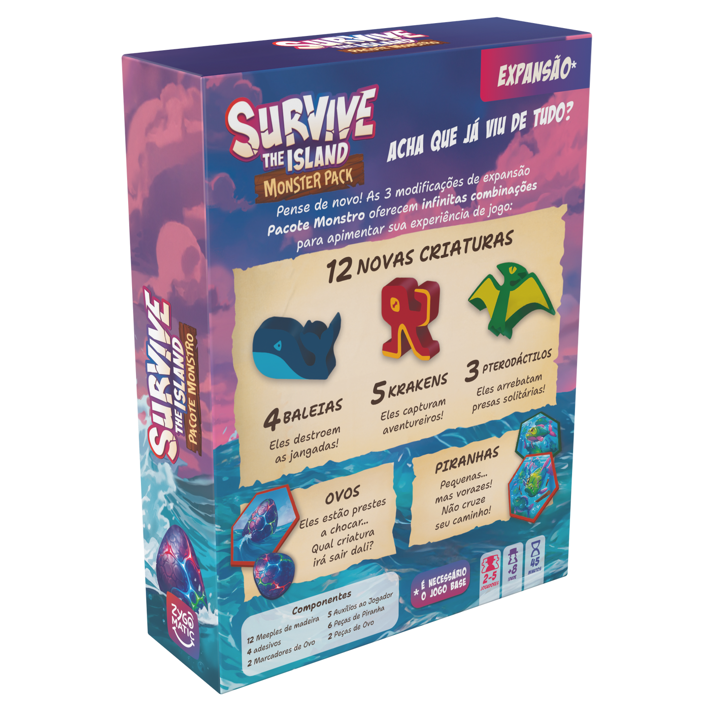 Survive The Island Pacote Monstro Expansão