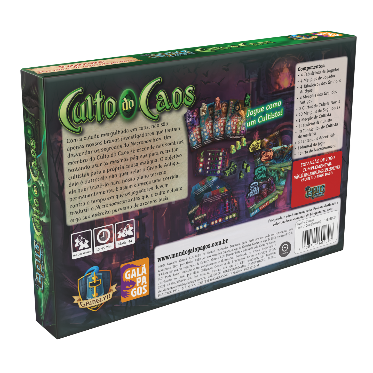 Tiny Epic Cthulhu: Culto do Caos (Expansão)