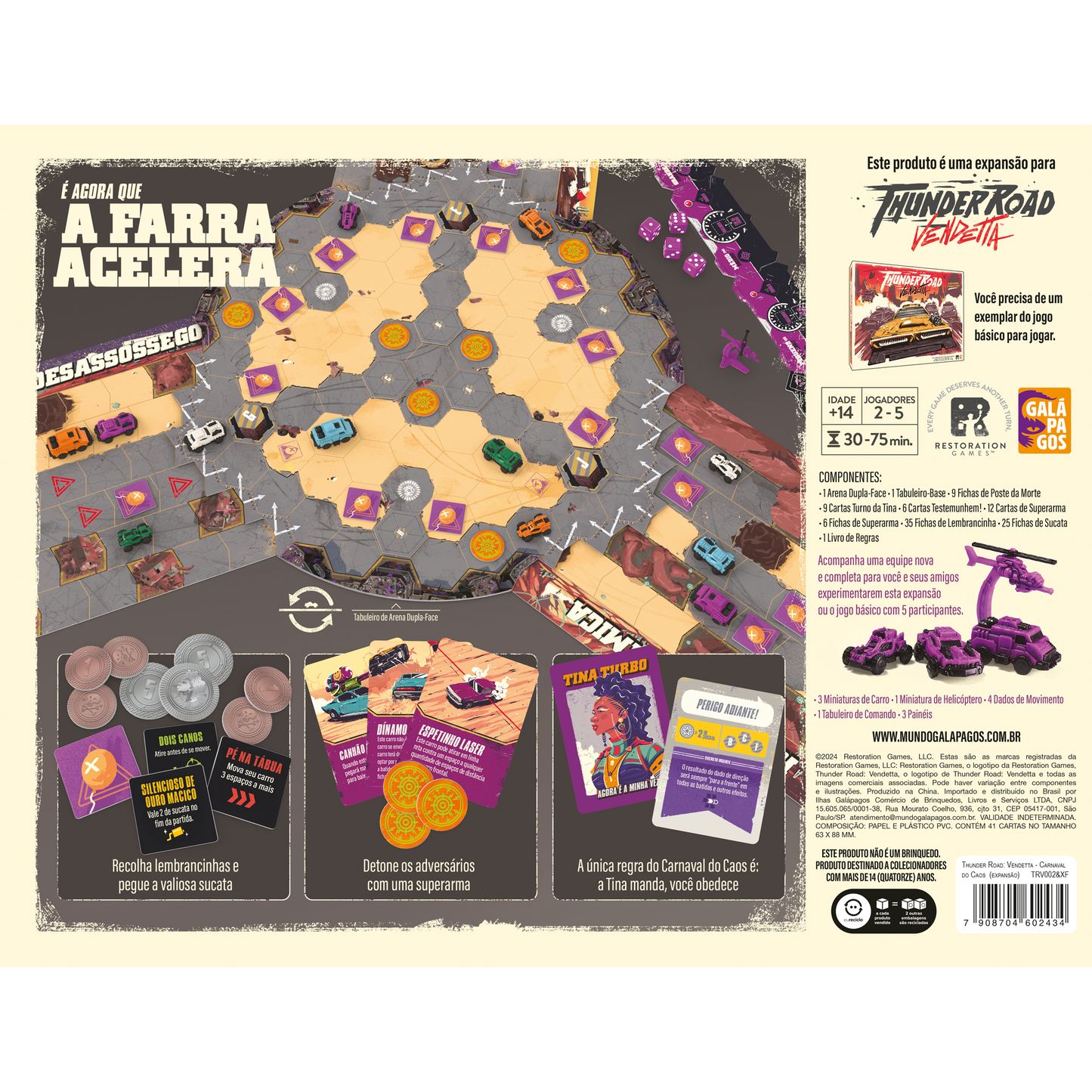 Thunder Road: Vendetta - Carnaval do Caos (Expansão)