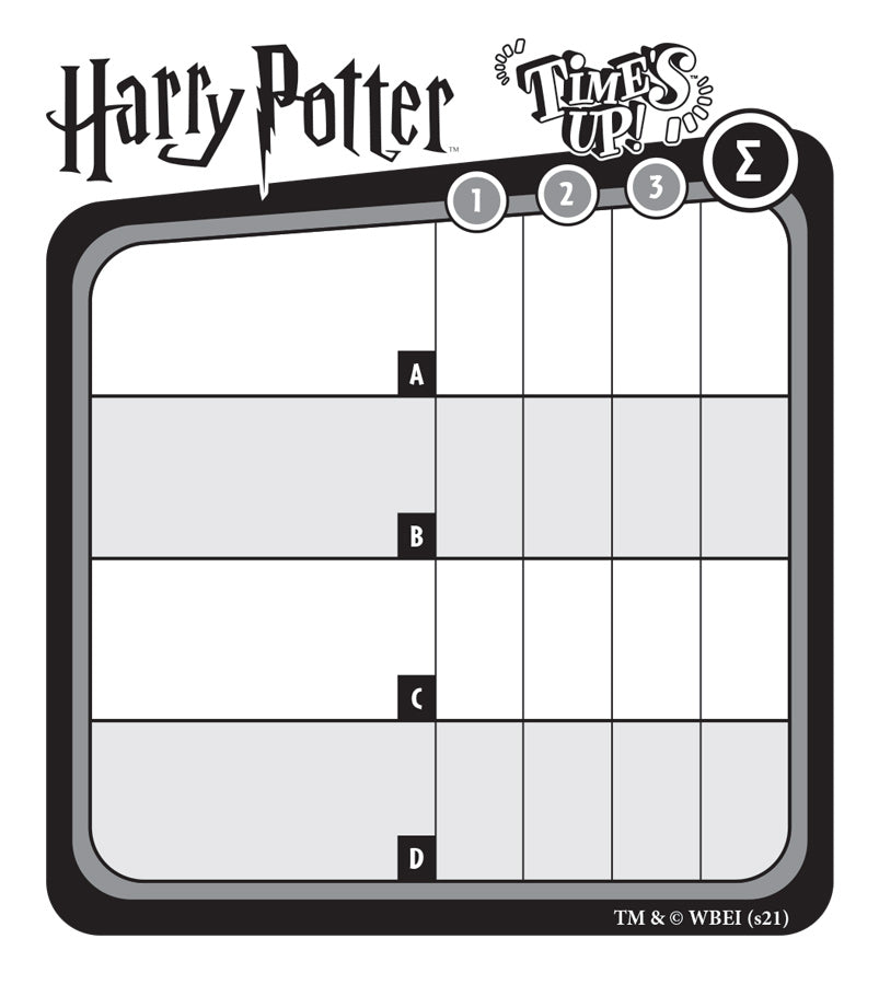 Time's Up Harry Potter